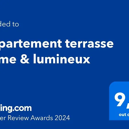 Daire Terrasse - Hyper Centre - 2 - Parking Gratuit - Calme & Lumineux - Arrivee Autonome *