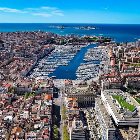 Terrasse - Hyper Centre - 2 - Parking Gratuit - Calme & Lumineux - Arrivee Autonome * مارسيليا